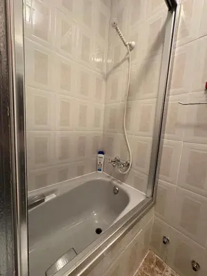 Un baño de Orilla playa Balerma
