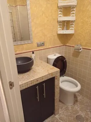 Un baño de Orilla playa Balerma
