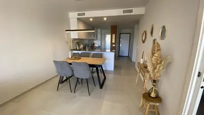 Una cocina o zona de cocina en Bahia Soleada