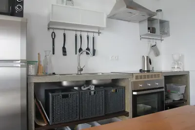 Una cocina o zona de cocina en Casitas El Paraje de Berchules