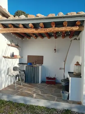 Un patio o zona al aire libre en Casitas El Paraje de Berchules