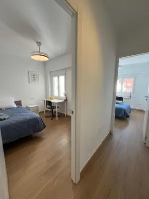 Cama o camas de una habitación en Apartamento Pico Peñón