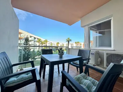 Un balcón o terraza de Golf and Sea Oasis