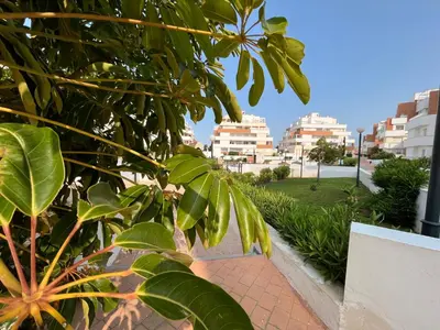 Jardín al aire libre en Apartamento Playa Serena Confort Sol Playa y Golf a 5 mn