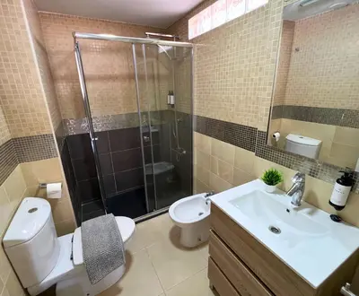 Un baño de Horizon Santa Monica