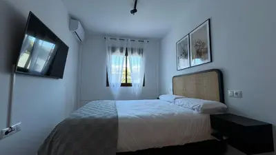 Cama o camas de una habitación en Mirador de la Alpujarra by Kaleria Suites