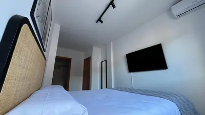 Una televisión o centro de entretenimiento en Mirador de la Alpujarra by Kaleria Suites