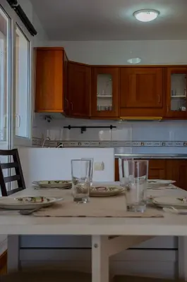 Una cocina o zona de cocina en Trendy Homes Brisamarina Roquetas de Mar
