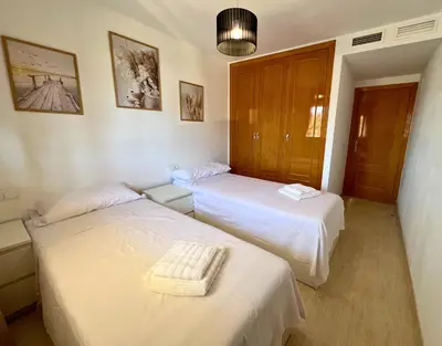 Cama o camas de una habitación en Horizon Plaza Colon 7