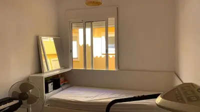 Cama o camas de una habitación en NIASOL Golf Apartment