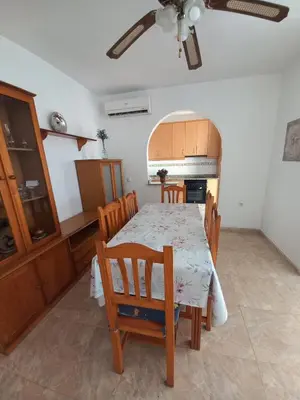 Una cocina o zona de cocina en Apartamento Villaricos con parking