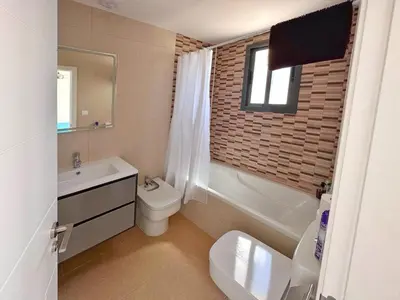 Un baño de Penthouse Sea and Mojacar View