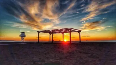 Amanecer o atardecer desde el apartamento o alrededores