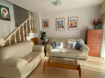 Zona de estar de Casa CalaSol