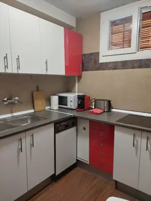 Una cocina o zona de cocina en Acantilado del mar