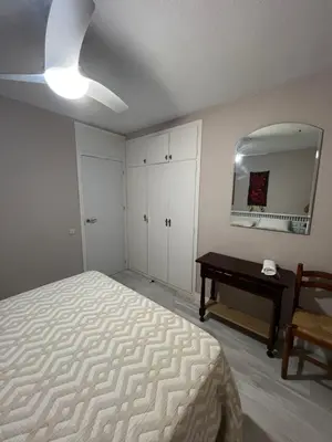 Cama o camas de una habitación en Acantilado del mar