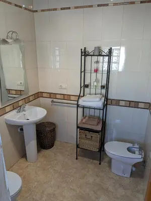 Un baño de Home -Cantoria Private Pool Roof Terrace