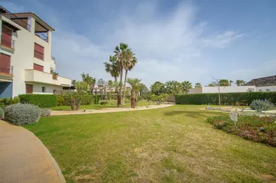 Jardín al aire libre en Mediterranea 17 Vera Playa Jardines de nuevo Vera