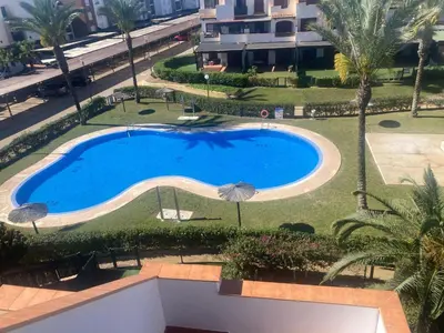 Piscina en o cerca de Mediterranea 17 Vera Playa Jardines de nuevo Vera
