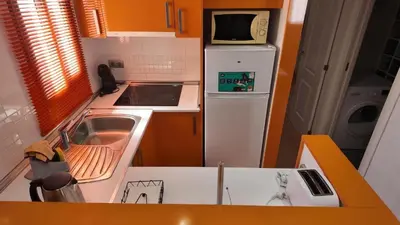 Una cocina o zona de cocina en Apartalux Pax Palace