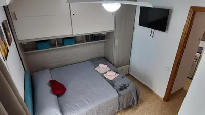 Cama o camas de una habitación en Apartalux Sublime Plus