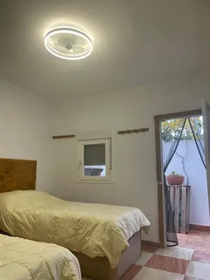 Cama o camas de una habitación en Aires de la Alpujarra