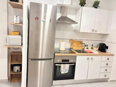 Una cocina o zona de cocina en Apartamento Cabo de Gata