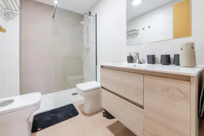 Un baño de Casa Roxanne