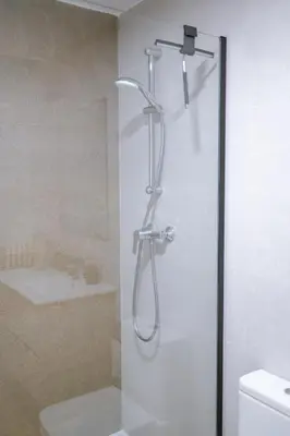 Un baño de Casa Roxanne