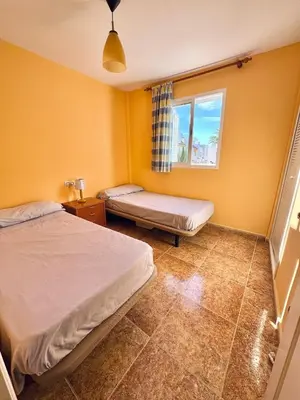 Cama o camas de una habitación en La Nave De Los Locos - Apartment