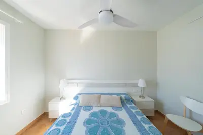 Cama o camas de una habitación en Aloe Pasito