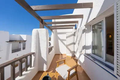 Un balcón o terraza de Aloe Pasito