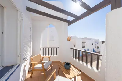 Un balcón o terraza de Aloe Pasito