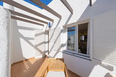 Un balcón o terraza de Aloe Pasito