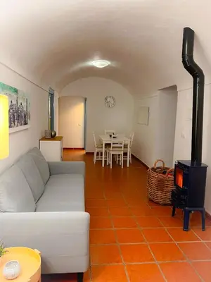 Zona de estar de Cueva de la Luna