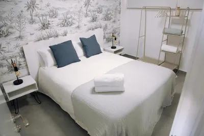 Cama o camas de una habitación en casArena
