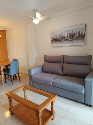 Zona de estar de Bahia de Vera apartamento Nataly