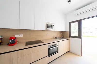 Una cocina o zona de cocina en Casa Izar