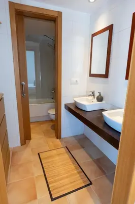 Un baño de Villa de 4 dormitorios en el Resort Playa Macenas
