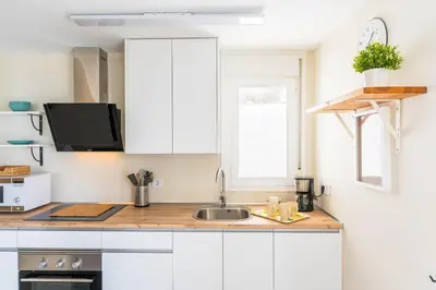Una cocina o zona de cocina en Apartamento Vistazul R&R