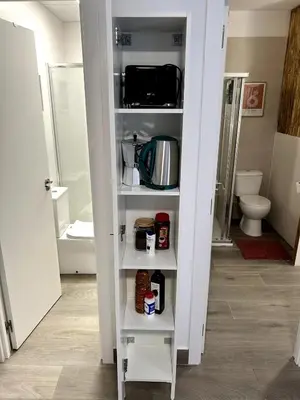 Un baño de A pasos del mar, 4 habitaciones, AC y reformado