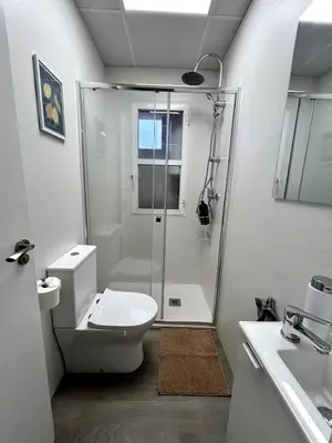 Un baño de A pasos del mar, 4 habitaciones, AC y reformado