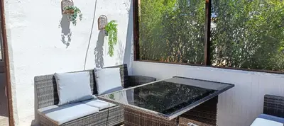 Jardín al aire libre en Los Rubiales - Andalusian self catering apartments with pool