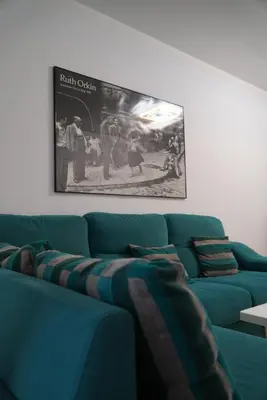 Zona de estar de Apartamento Caramelito Playa