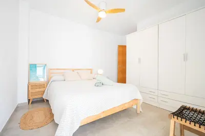 Cama o camas de una habitación en Villa Oxigen