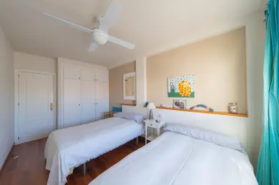Cama o camas de una habitación en Media Luna