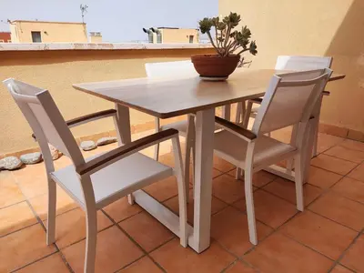 Plano de Casa Helios - Precioso ático con sol, mar y relax