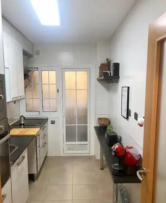 Una cocina o zona de cocina en Vistamar of Aguadulce