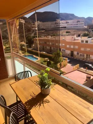 Vista general de una montaña o vista desde el apartamento
