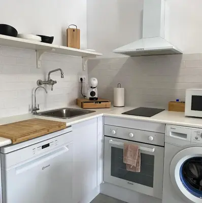 Una cocina o zona de cocina en Estudio Delcabo